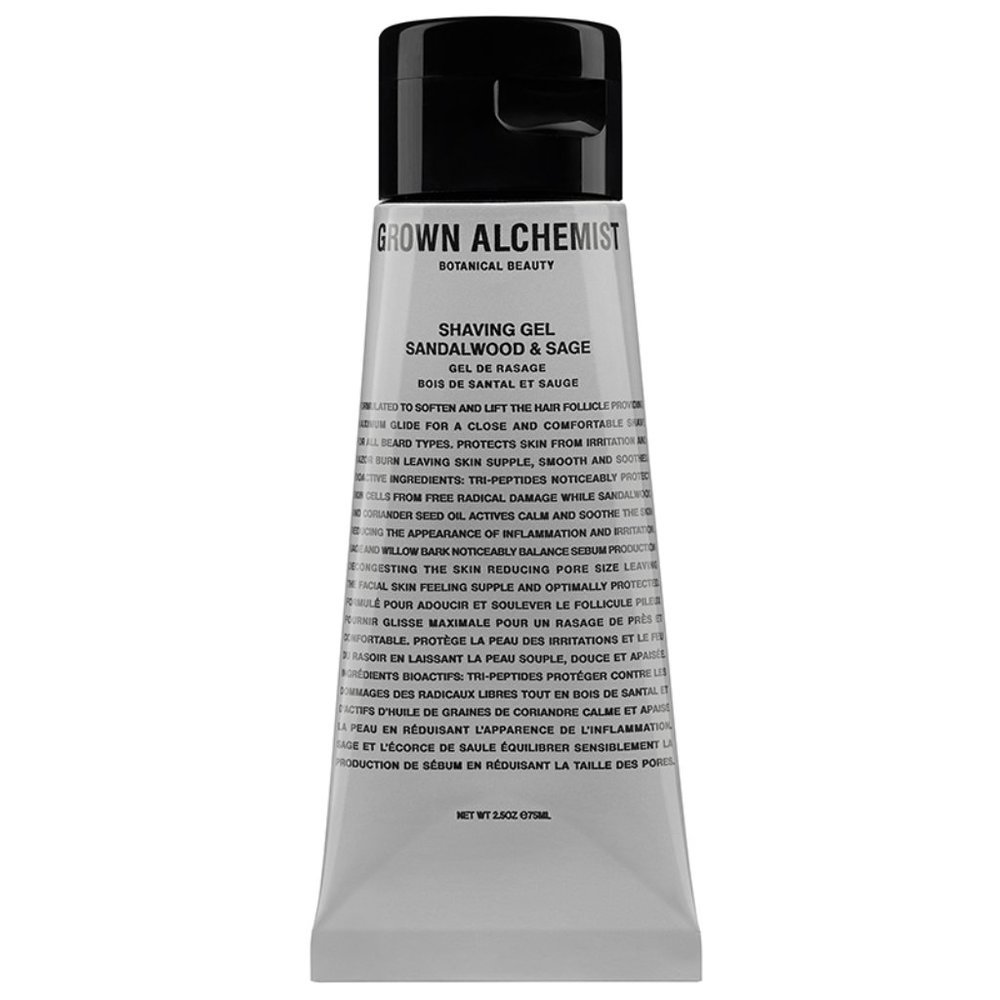 GROWN ALCHEMIST Shaving Gel: Sandalwood & Sage